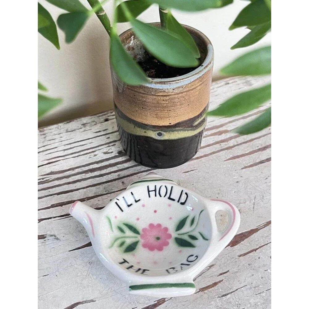 Vintage Tea Bag Holder  